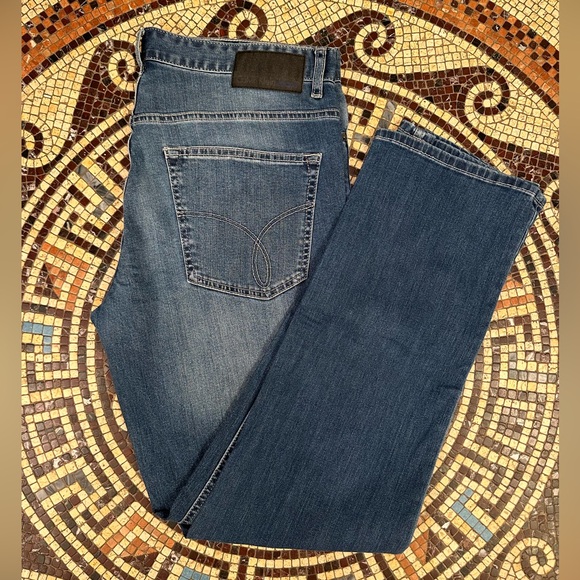 Calvin Klein Slim Straight Jeans - Picture 2 of 3